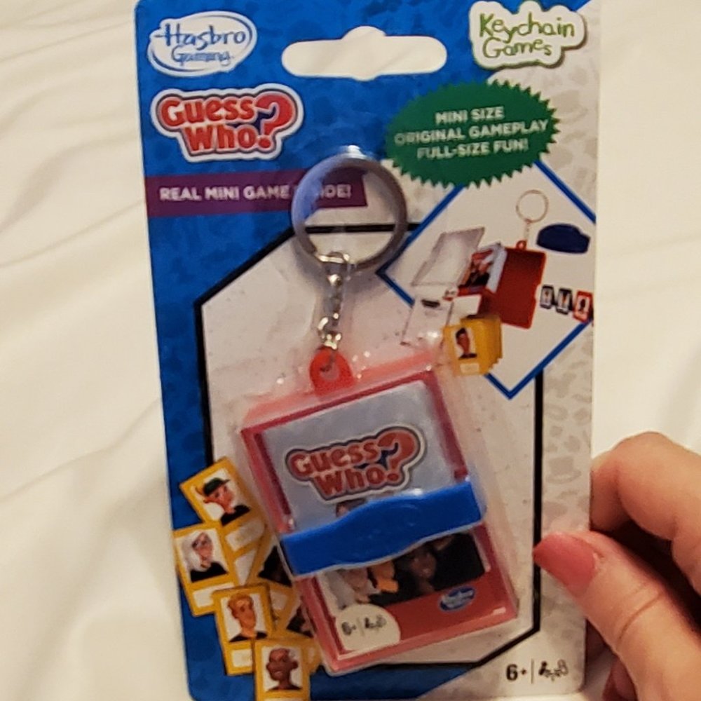 Guess Who?  Keychain Game  Hasbro Gaming